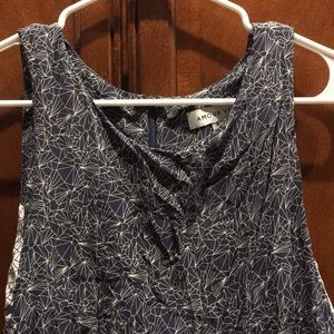 Amour Vert very pretty blue and white dress.